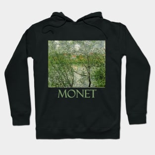 The Isle Grande Jatte (1878) by Claude Monet Hoodie